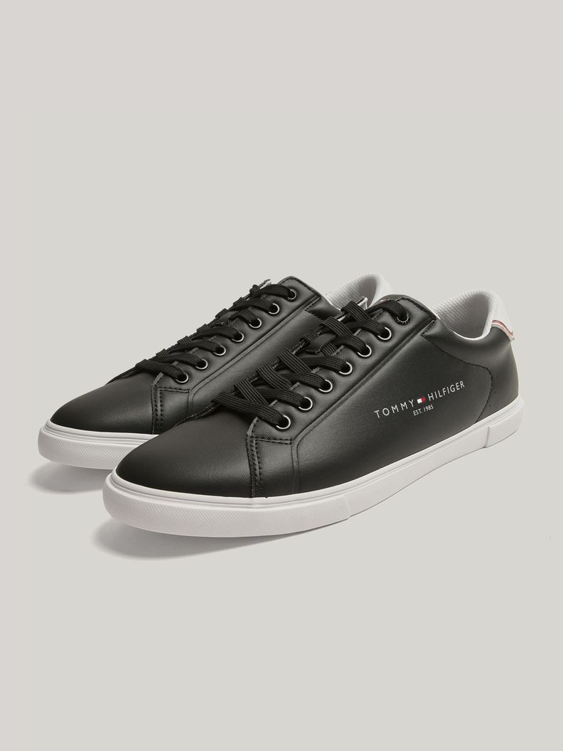 Zapatillas Tuscan Flag Con Logo Negro Tommy Hilfiger-0