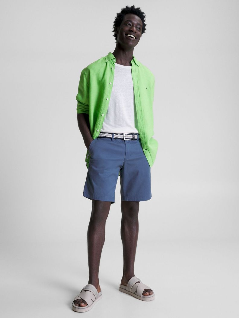 Shorts Essential 1895 De Algodon Azul 30
