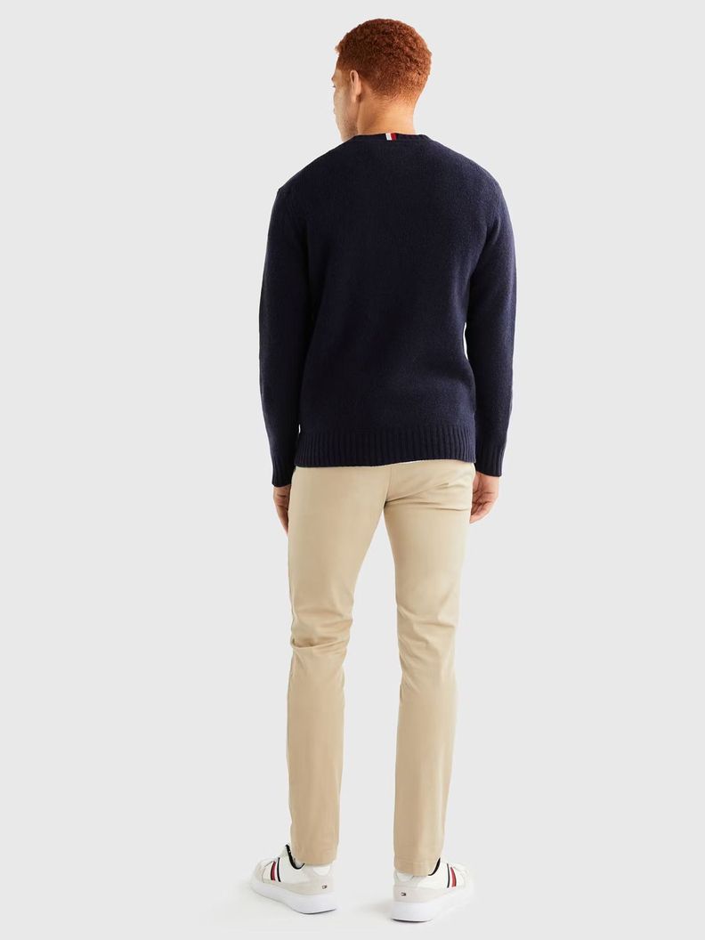 SWEATER LOGO MONOGRAM AZUL TOMMY HILFIGER-2