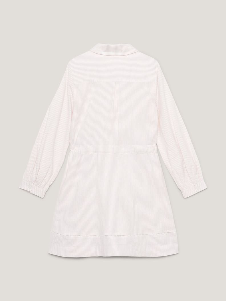 VESTIDO ESSENTIAL RAYAS ITHACA BLANCO TOMMY HILFIGER-1