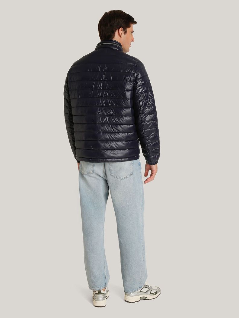 Parka Polished Con Logo Azul Tommy Hilfiger-1