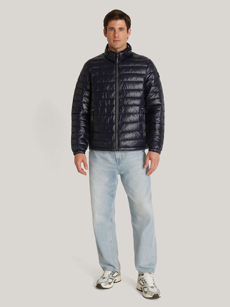 Parka Polished Con Logo Azul Tommy Hilfiger-2