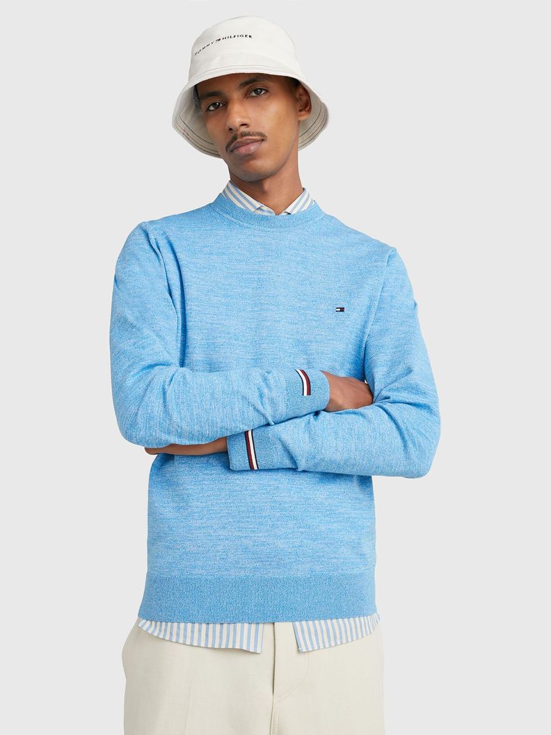 Sweater Mouline Striped Celeste Tommy Hilfiger-0
