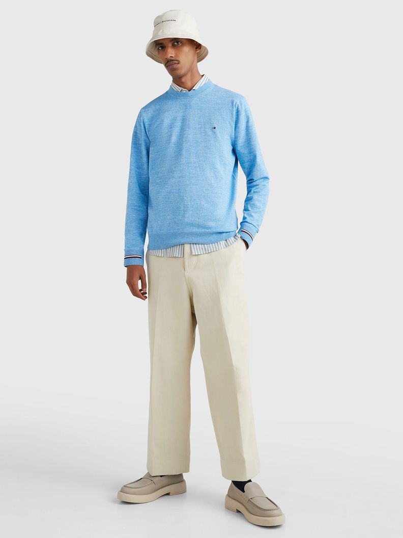 Sweater Mouline Striped Celeste Tommy Hilfiger-1