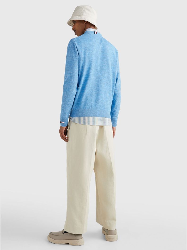Sweater Mouline Striped Celeste Tommy Hilfiger-2