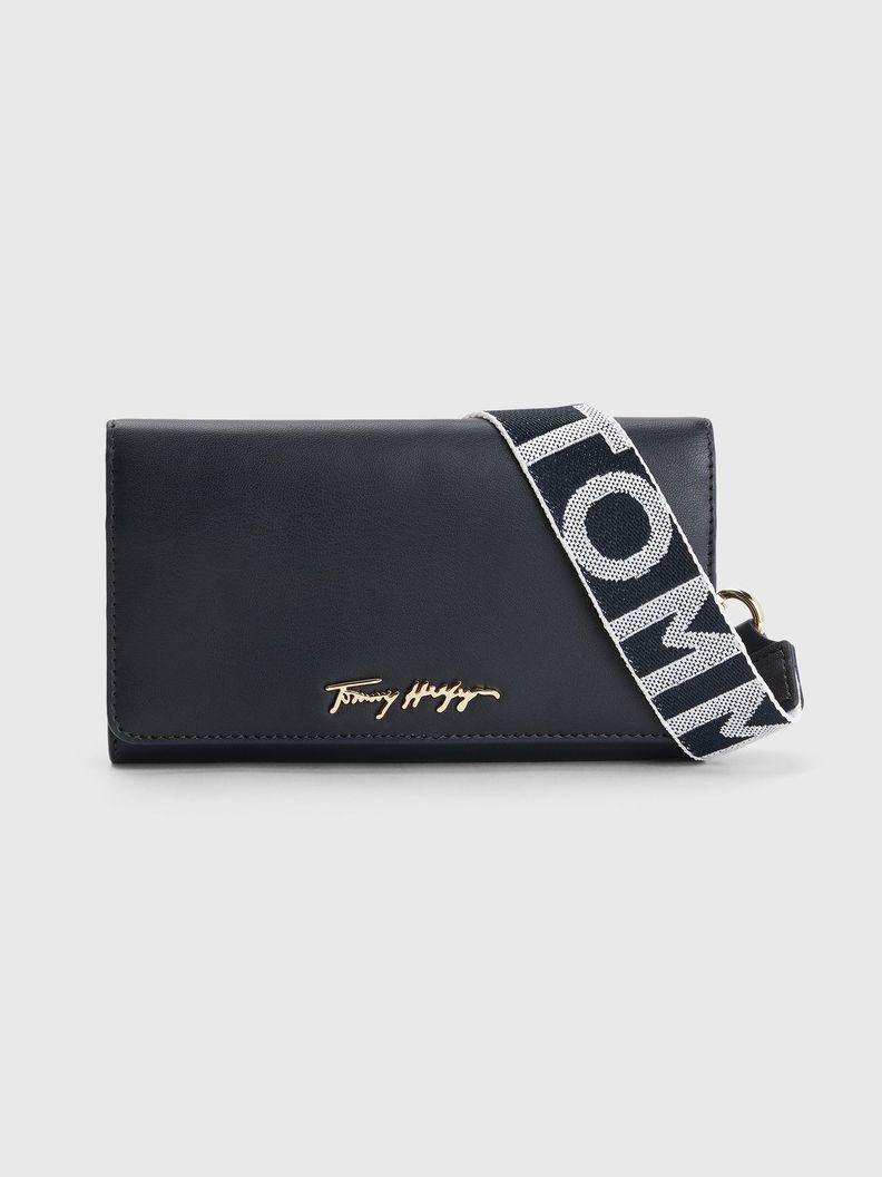 Riñonera Iconic Signature Azul Tommy Hilfiger