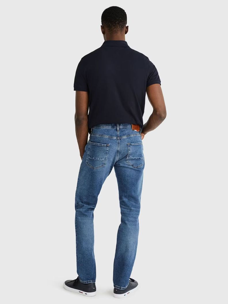 Jeans Denton Flex Efecto Desgastado Azul Tommy Hilfiger-1