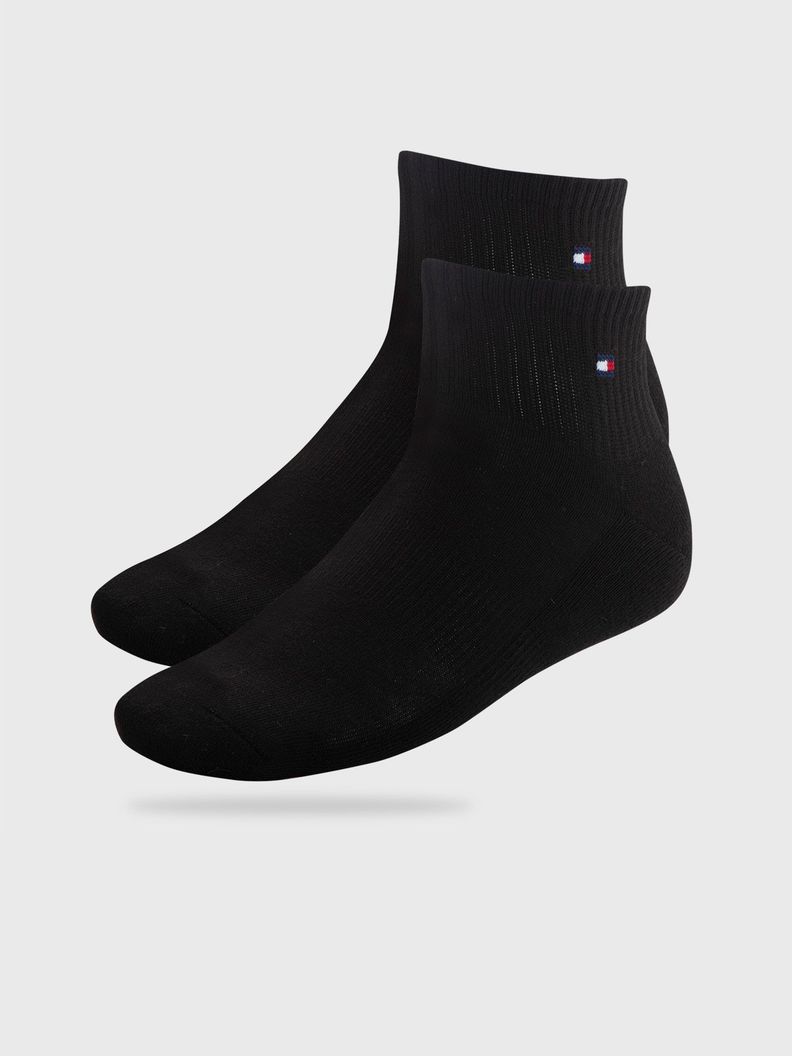 Pack De 6 Pares De Calcetines Athletic Quarter Negro Tommy Hilfiger-0