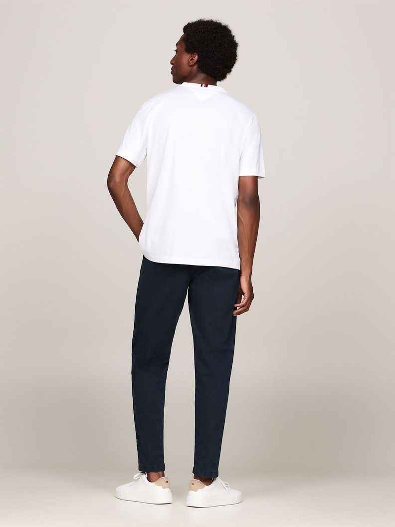 Polera Con Logo Stripe Blanco Tommy Hilfiger-2