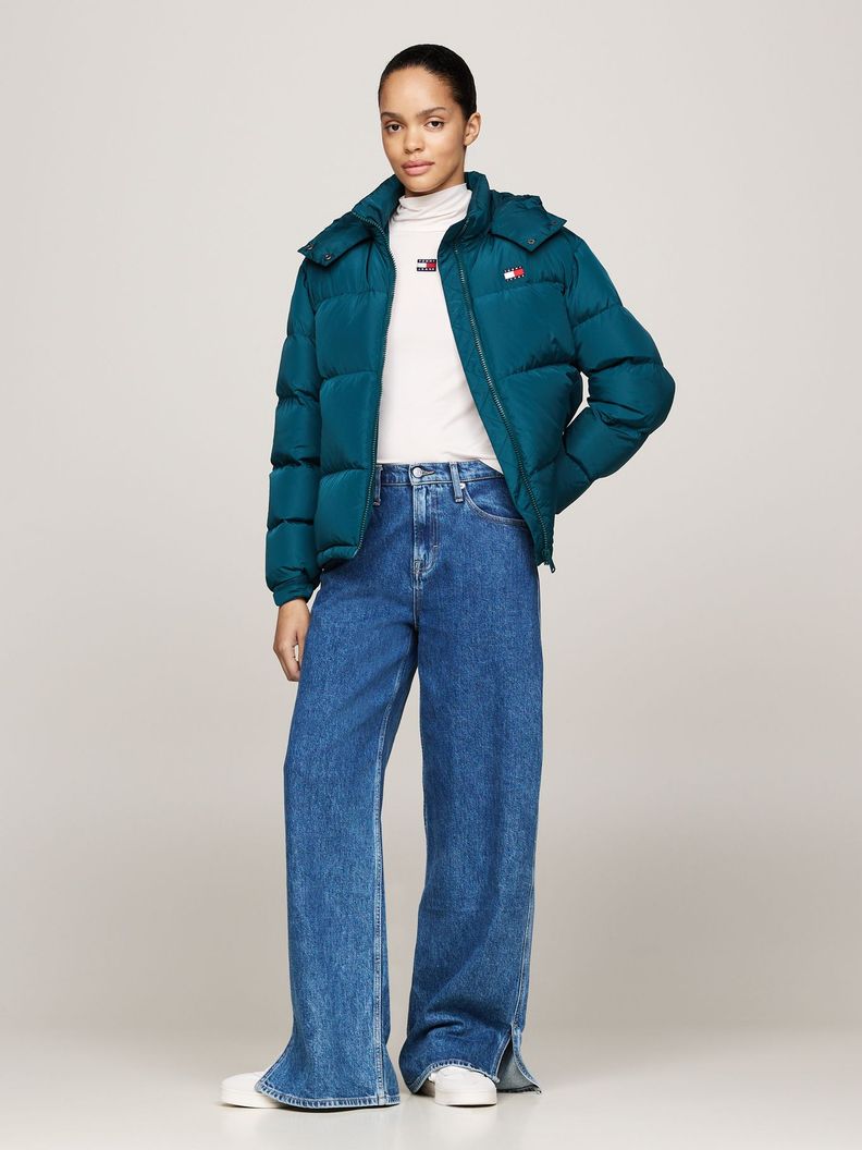 Parka Alaska Repelente Al Agua Verde Tommy Hilfiger-1