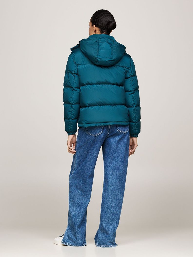 Parka Alaska Repelente Al Agua Verde Tommy Hilfiger-2