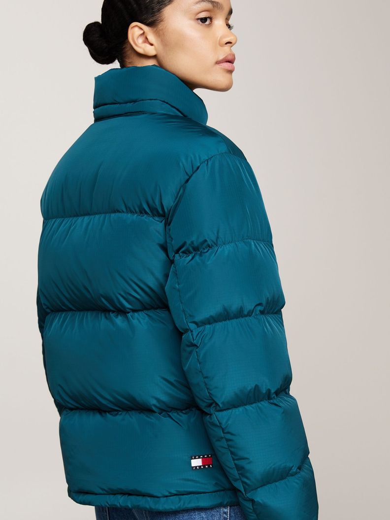 Parka Alaska Repelente Al Agua Verde Tommy Hilfiger-3