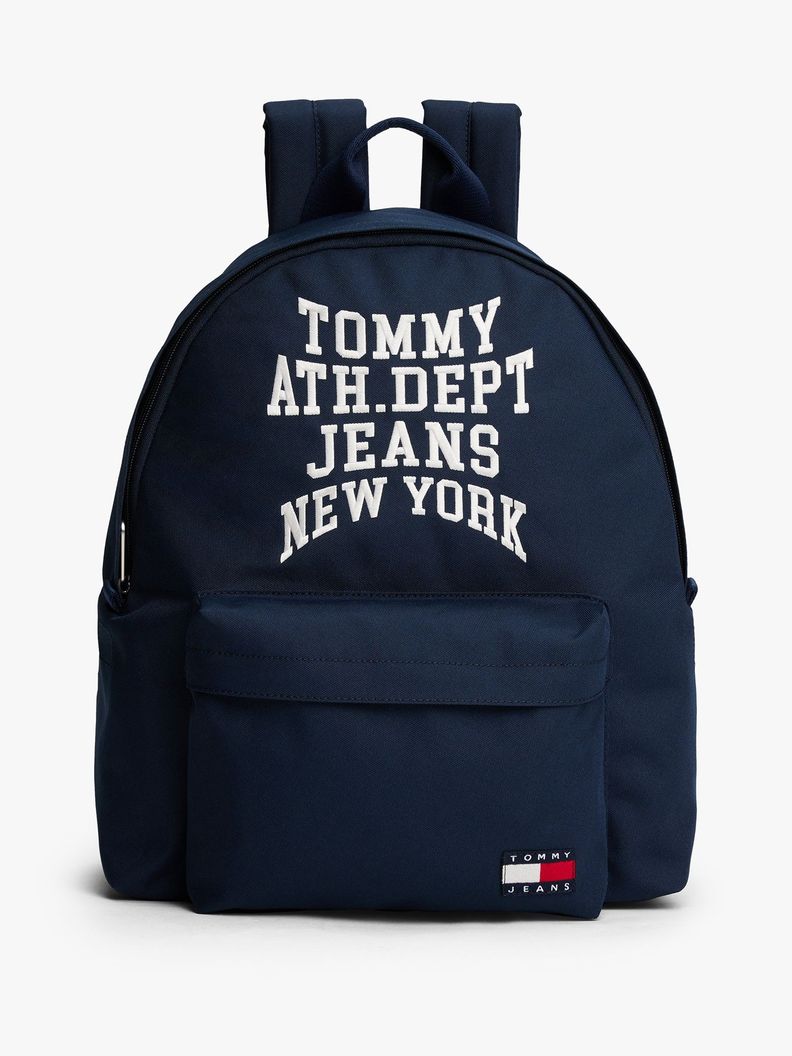 Mochila Con Logo Grafico Ny Azul