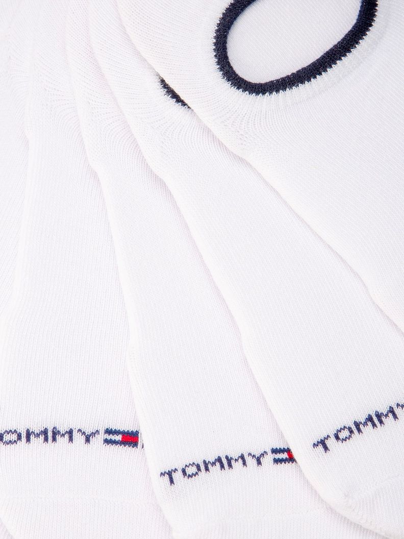 Pack 6 Pares De Calcetines Liner Blanco Tommy Hilfiger-1