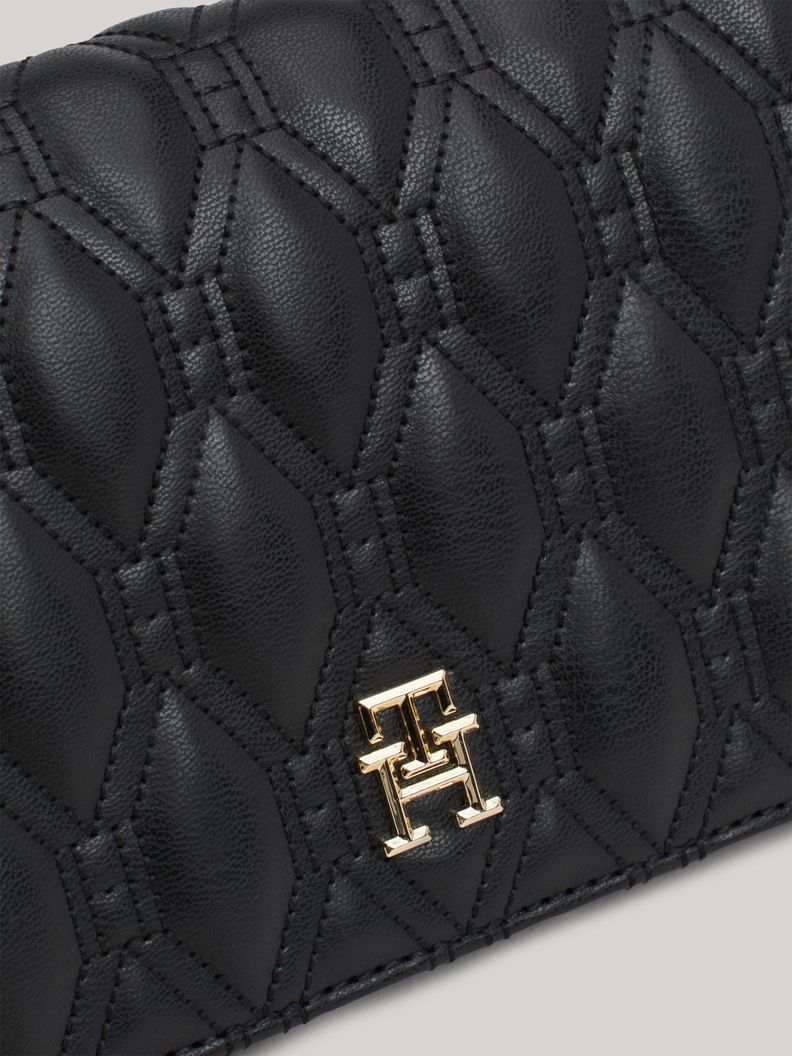 Bandolera Refined Con Acolchada Negro Tommy Hilfiger-2
