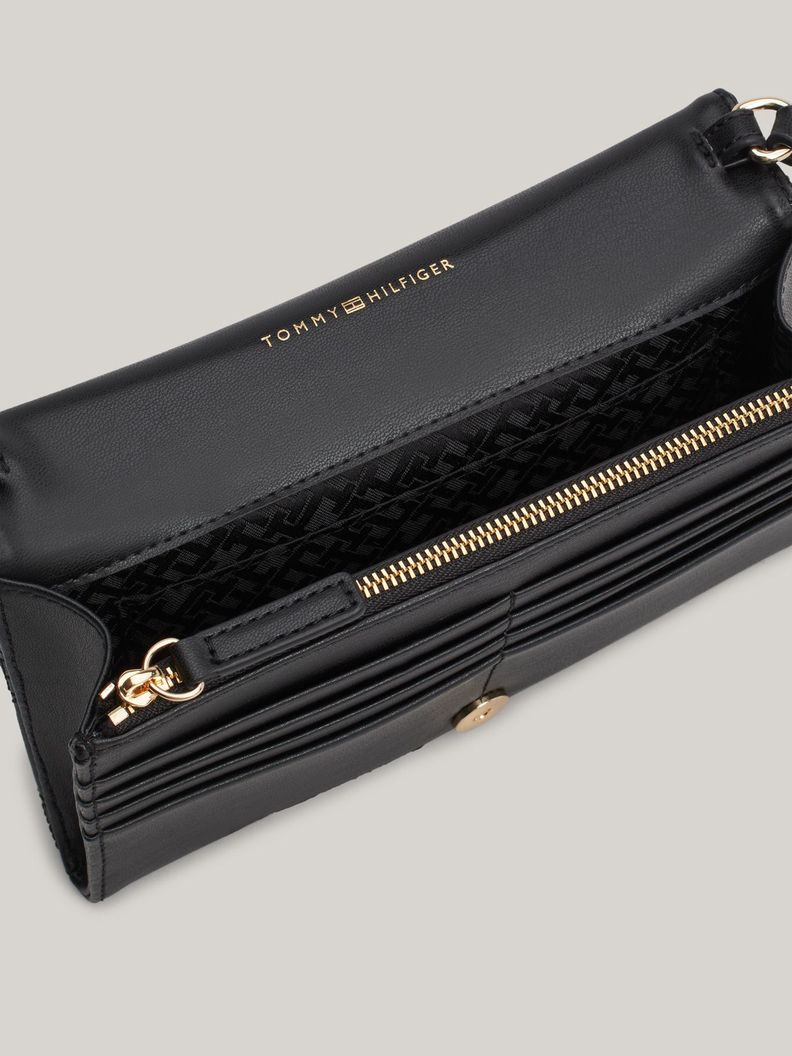 Bandolera Refined Con Acolchada Negro Tommy Hilfiger-3