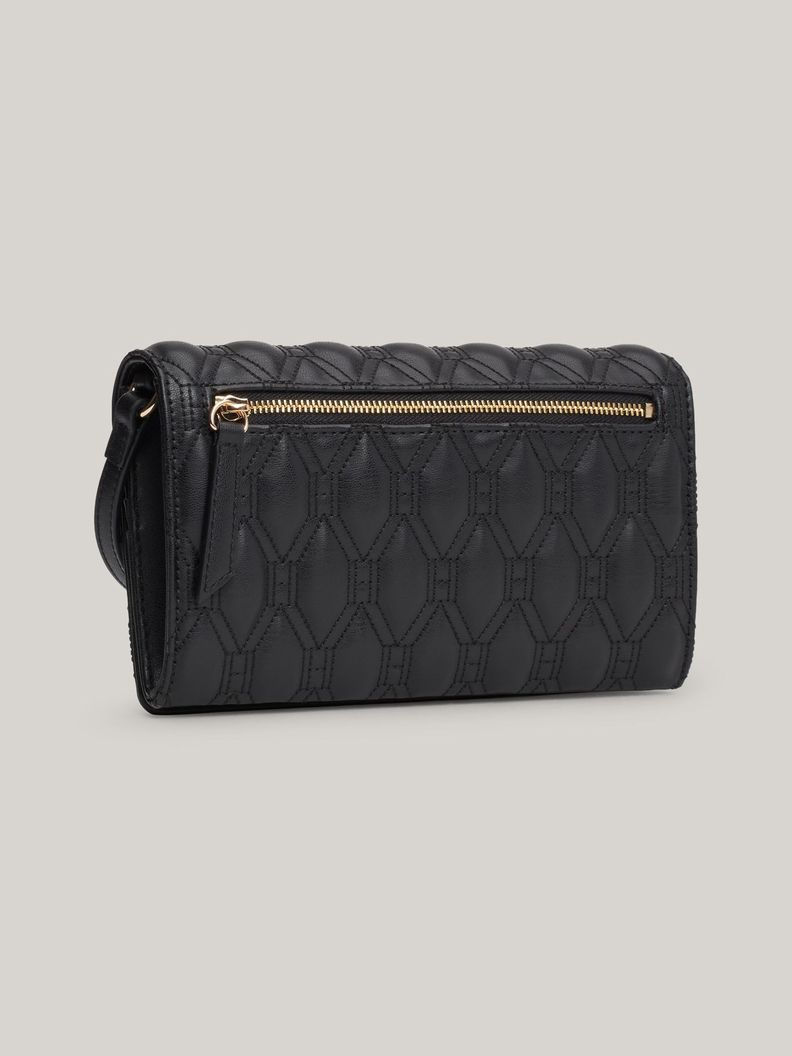 Bandolera Refined Con Acolchada Negro Tommy Hilfiger-4