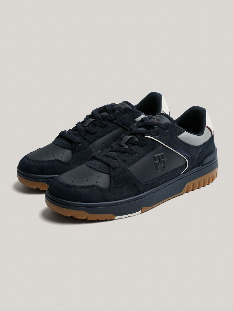 Zapatillas Basket Street Monogram Azul Tommy Hilfiger-0