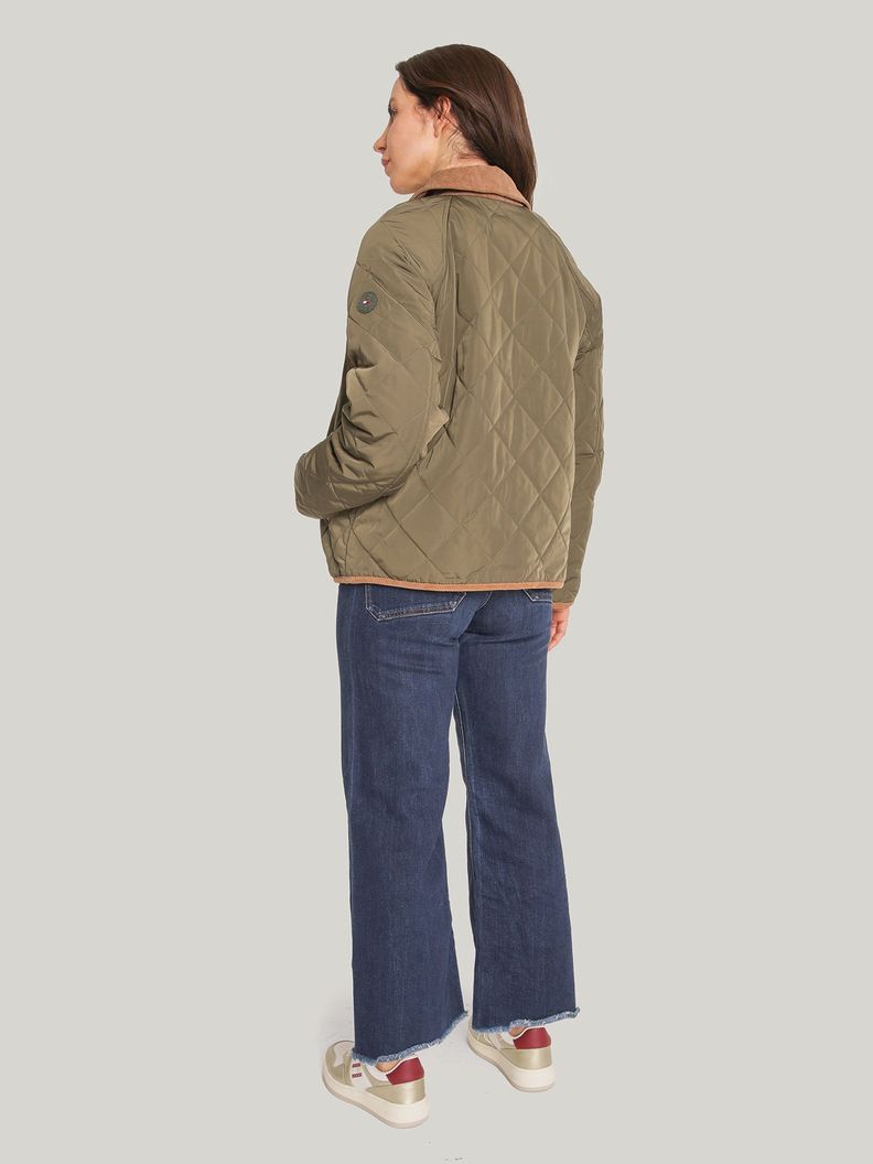 Chaqueta Quilted Reversible Verde Tommy Hilfiger-2