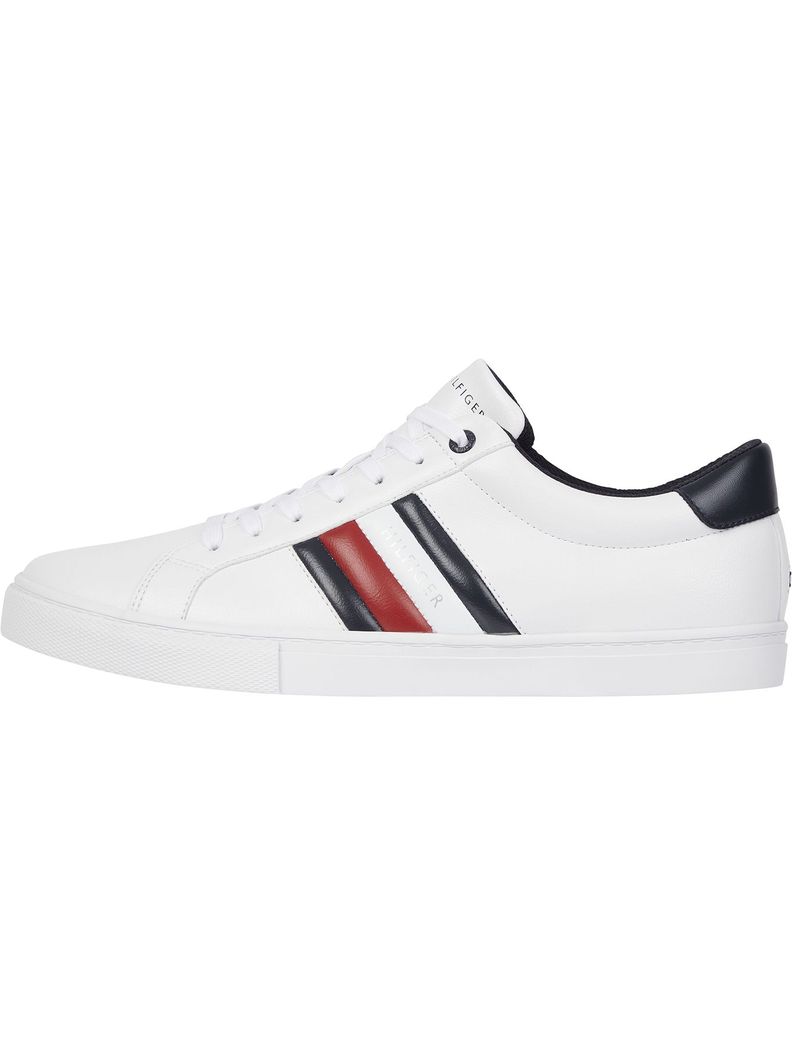 Zapatilla Básicas Global Stripe Blanco Tommy Hilfiger-0