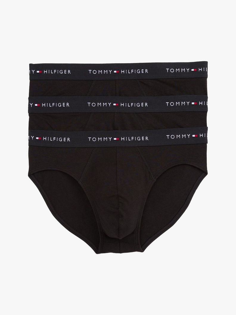 Pack De 3 Slips Signature Negro S