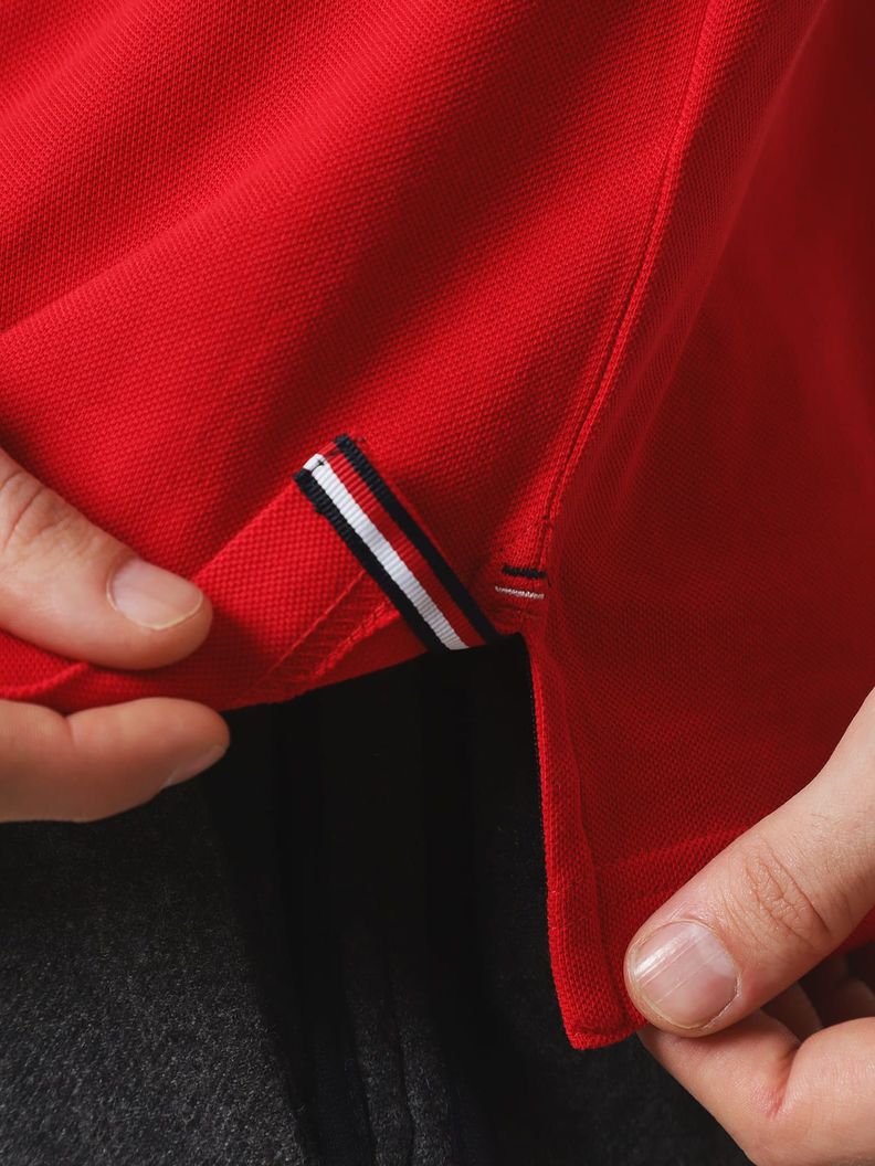 Polo Brand Love Logo Rojo Tommy Hilfiger-4