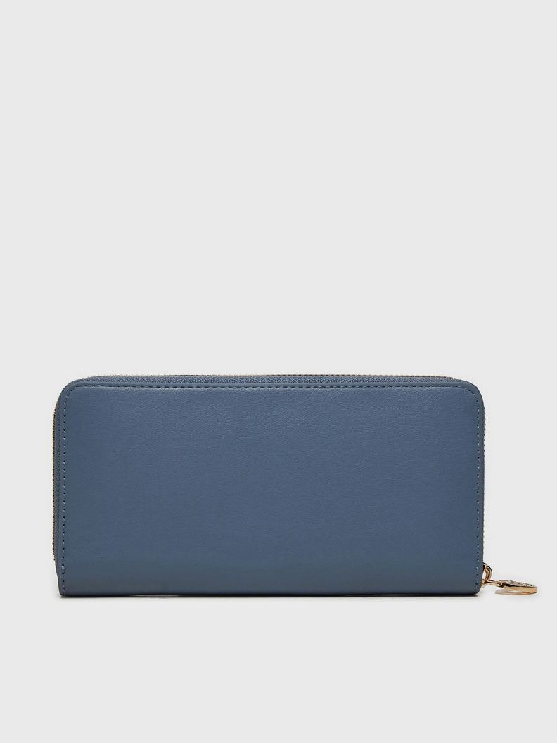 Billetera Distinct Con Cierre Celeste Tommy Hilfiger-1