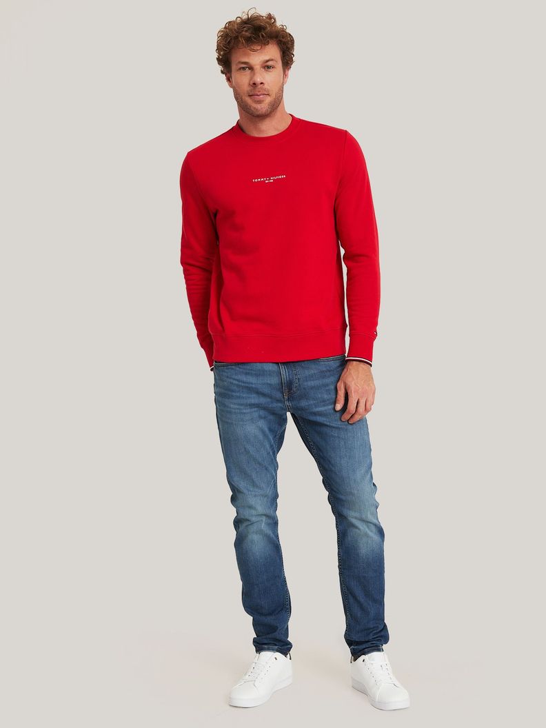 Polerón Con Logo Tipped Rojo Tommy Hilfiger-1