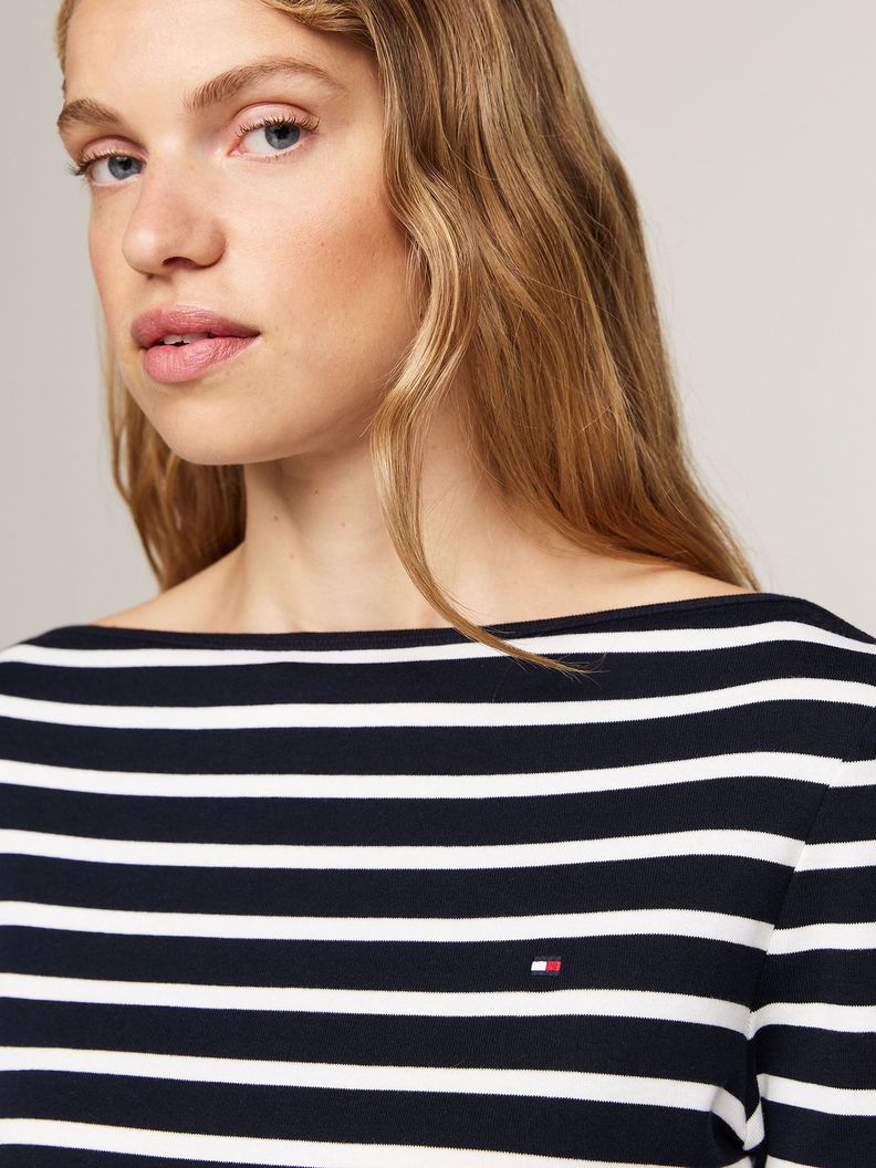 Polera New Cody Slim-Fit Azul Tommy Hilfiger-3