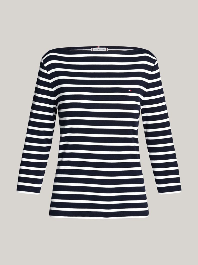 Polera New Cody Slim-Fit Azul Tommy Hilfiger-5