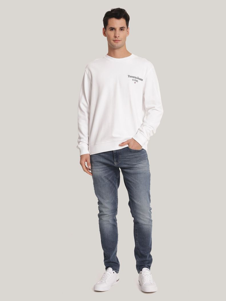 Polerón Grafico Regular Blanco Tommy Jeans-1
