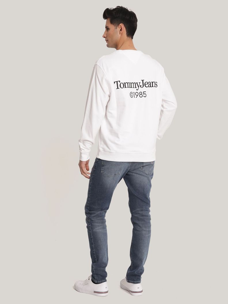 Polerón Grafico Regular Blanco Tommy Jeans-2