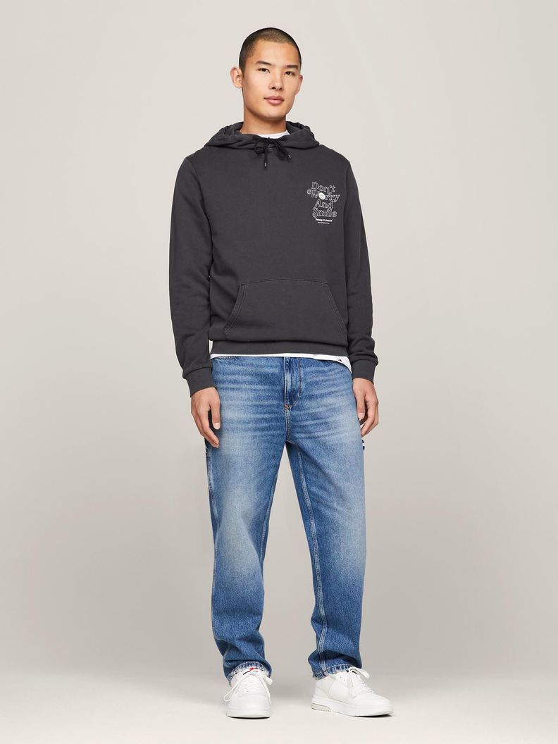 Polerón Hoodie Novelty Graphic Negro Tommy Hilfiger-1