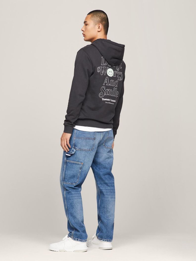 Polerón Hoodie Novelty Graphic Negro Tommy Hilfiger-2