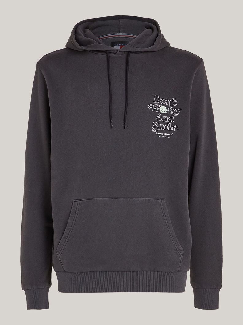 Polerón Hoodie Novelty Graphic Negro Tommy Hilfiger-4