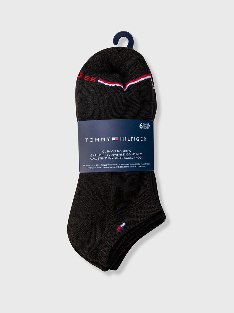 Pack 6 Calcetines Sport Athletic Negro Tommy Hilfiger-2