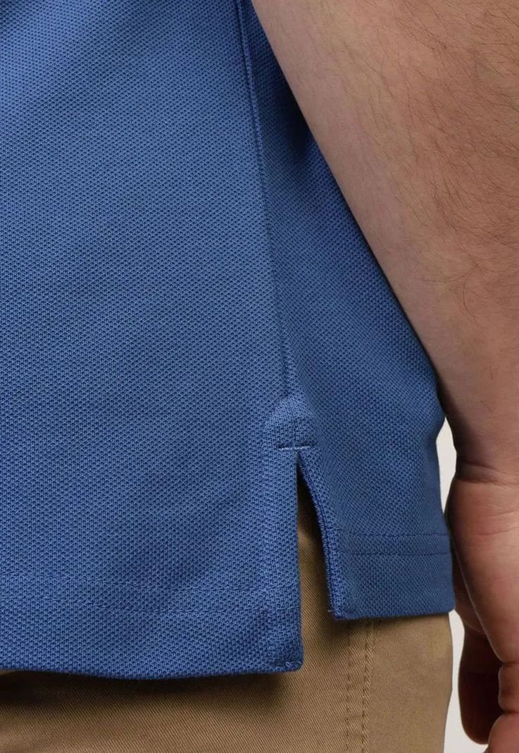 Polo Ic Stack Con Logo Regular Fit Azul Tommy Hilfiger-4