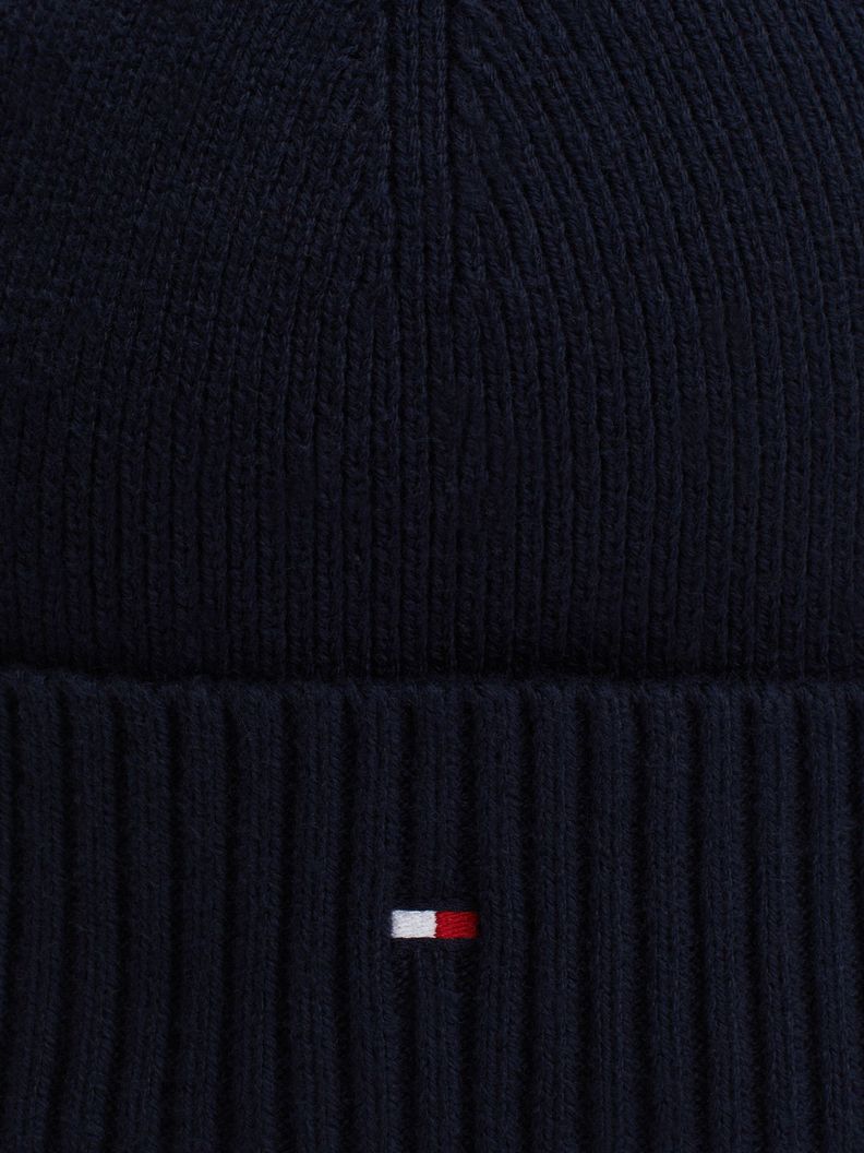 Gorro Solid Con Logo Azul Tommy Hilfiger-2