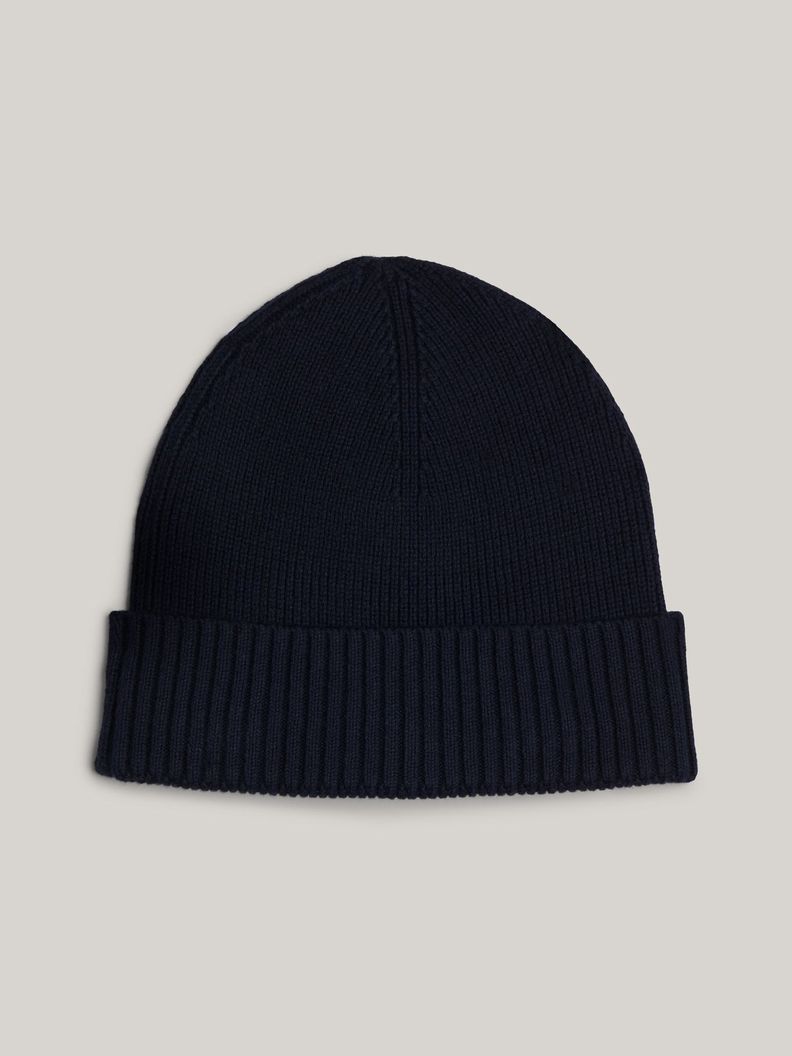 Gorro Solid Con Logo Azul Tommy Hilfiger-4