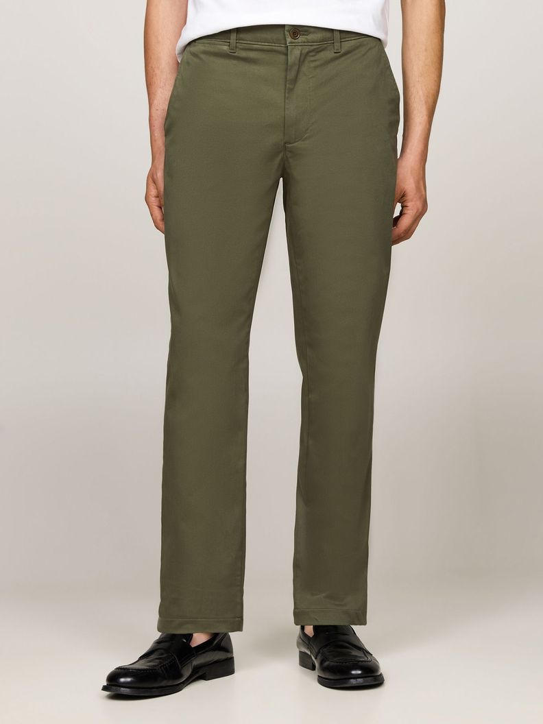 Pantalón Chino Denton Straight Fit Verde Tommy Hilfiger-1