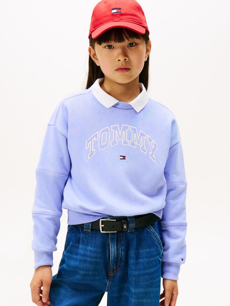 Poleron Varsity Amplio Con Logo