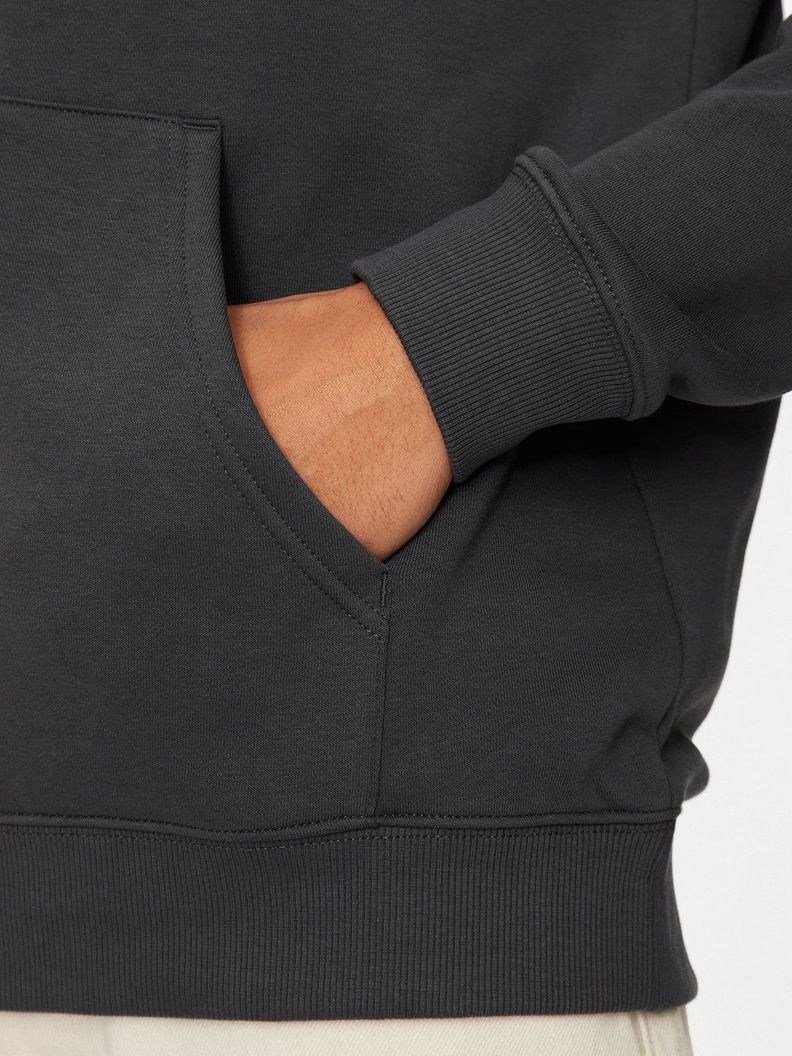 Polerón Hoodie Con Cierre De Cremallera Negro Tommy Jeans-4