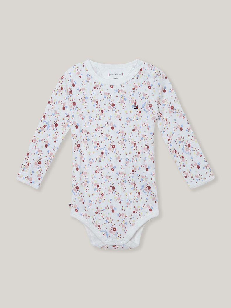 Set De 3 Body De Estilo Varsity Blanco Tommy Hilfiger-7