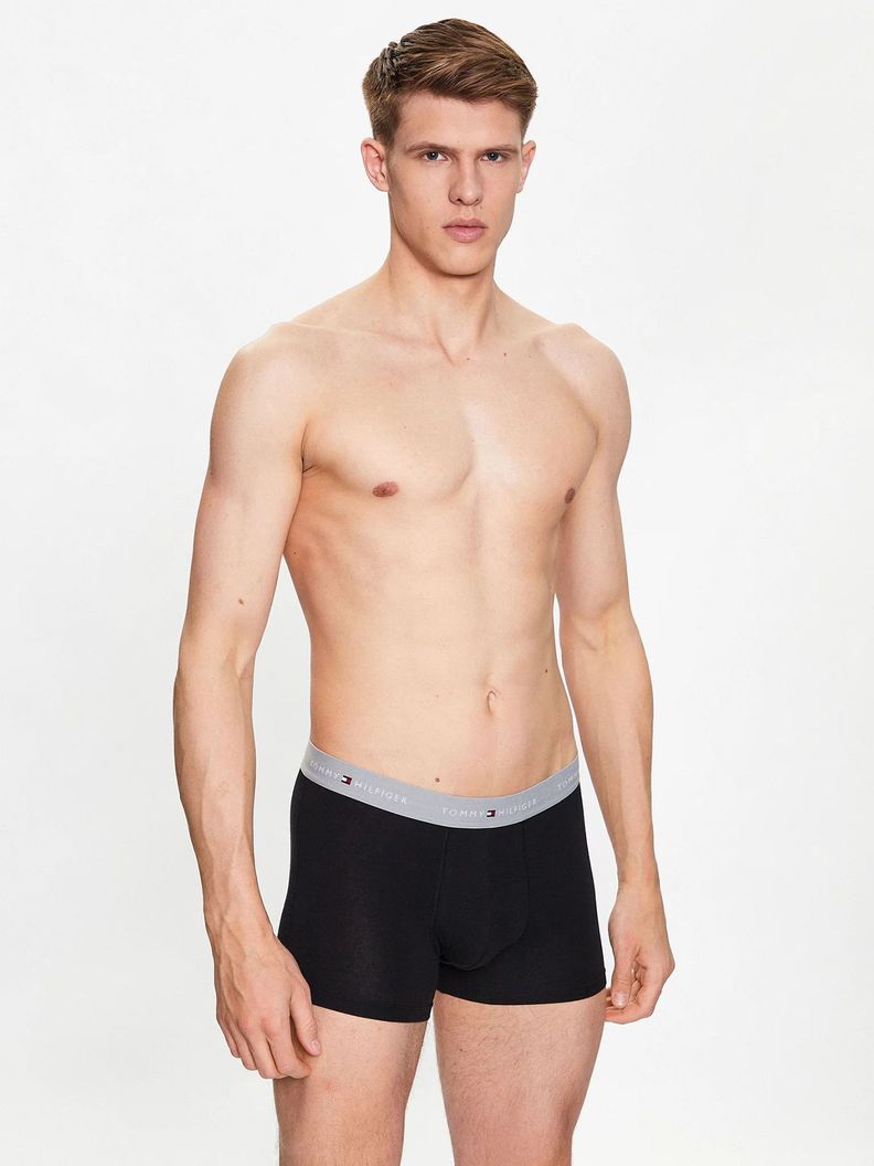 Pack 3 Calzoncillo Trunk Essential Negro Tommy Hilfiger-1