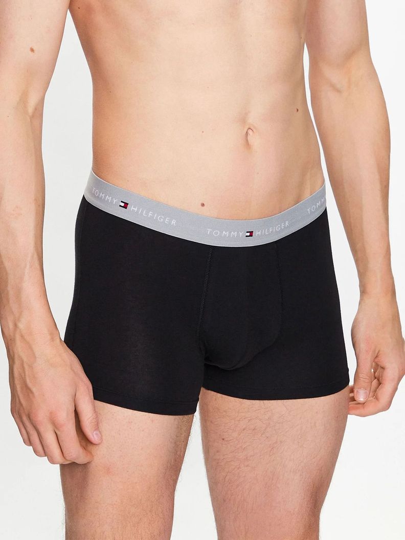 Pack 3 Calzoncillo Trunk Essential Negro Tommy Hilfiger-2