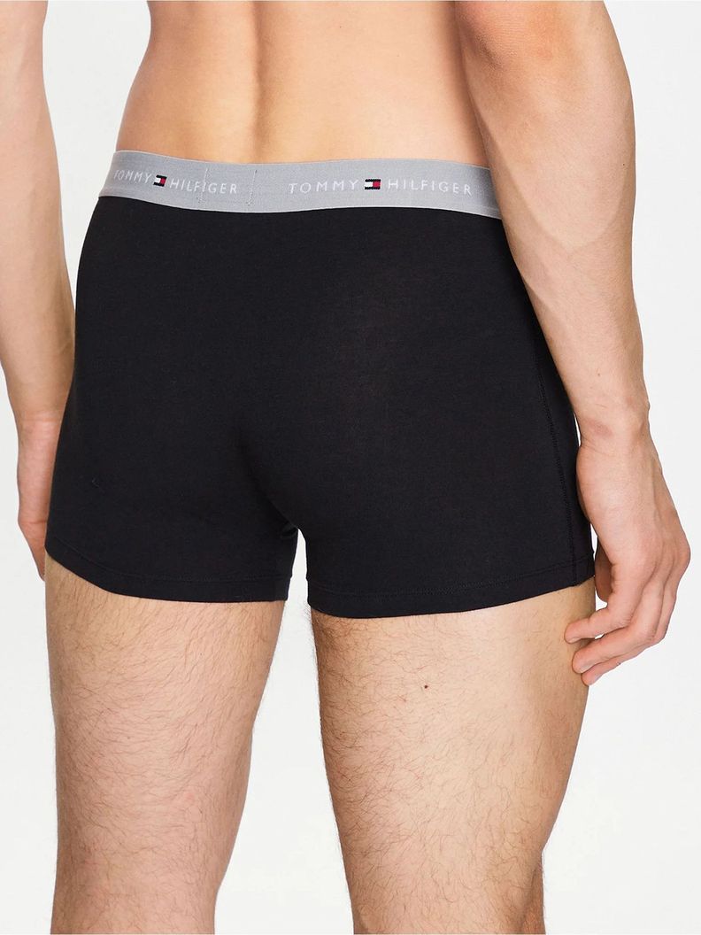 Pack 3 Calzoncillo Trunk Essential Negro Tommy Hilfiger-3