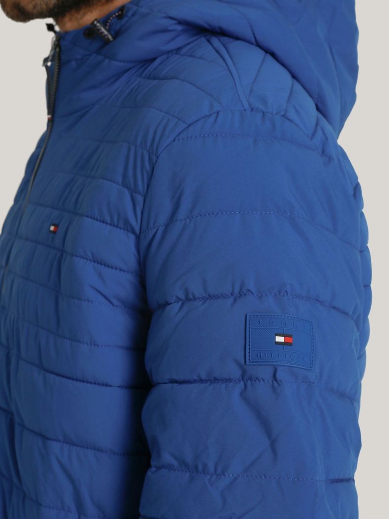 Parka Hoodie Solid C Cierre Azul Tommy Hilfiger-4