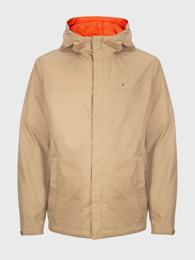 Chaqueta Essential Solid Impermeable Beige Tommy Hilfiger