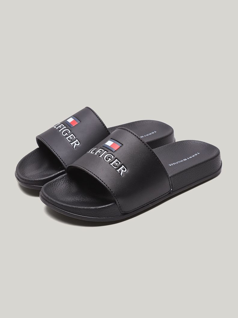 Sandalias Essential Con Logo Negro Tommy Hilfiger-0
