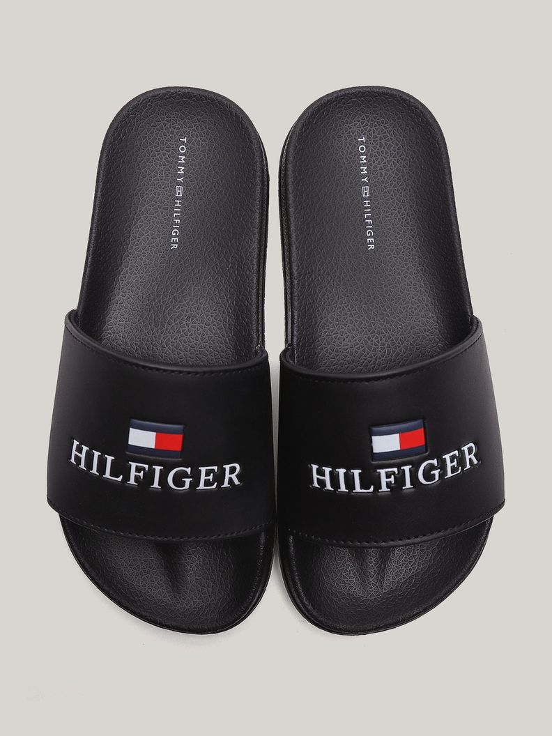Sandalias Essential Con Logo Negro Tommy Hilfiger-2
